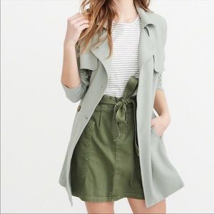 Like New Abercrombie & Fitch Trench Coat